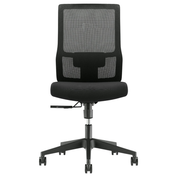 Buro Mesh Back Chair without Arms Black Mantra | Mega Office Supplies