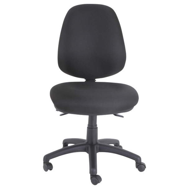 Mondo 3-Lever Java Chair High Back Without Arms Black