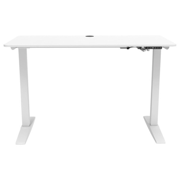 Mondo Height Adjustable Desk 1200 x 600 x 720mm White Lypta