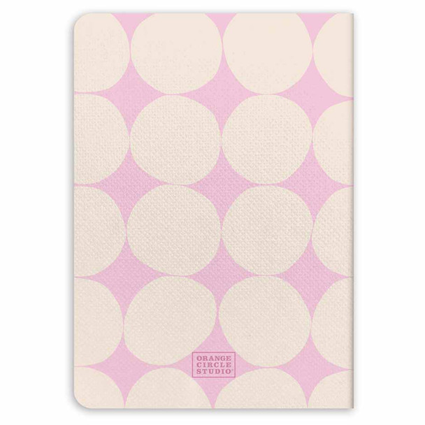 Orange Circle Diary 114 x 165mm 2026 Month To View Darling Dots