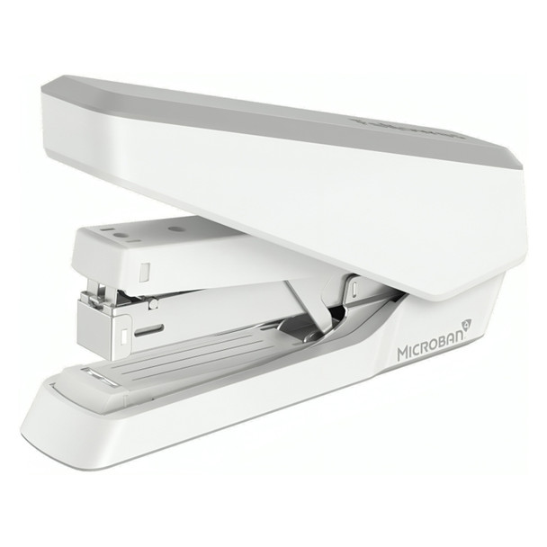 Fellowes LX870 EasyPress Stapler with Microban 40-Sheets Full-Strip White | Mega Office Supplies