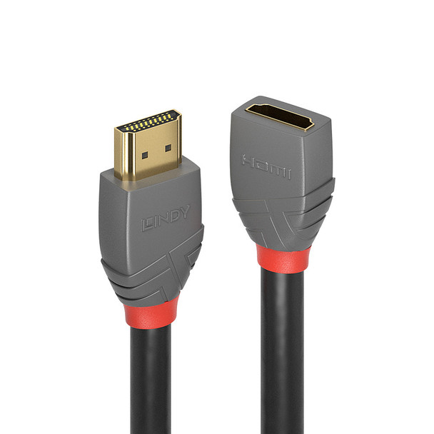 Lindy 2m High Speed HDMI Extension Cable Anthra Line