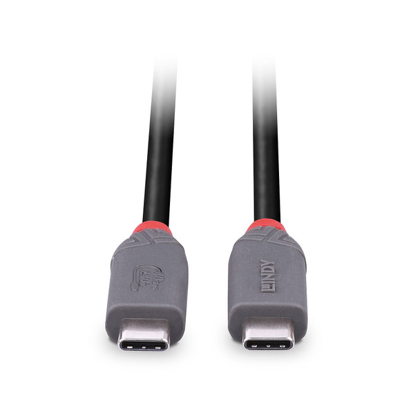 Lindy USB 4 240W Type C Cable 40Gbps Anthra Line 2m