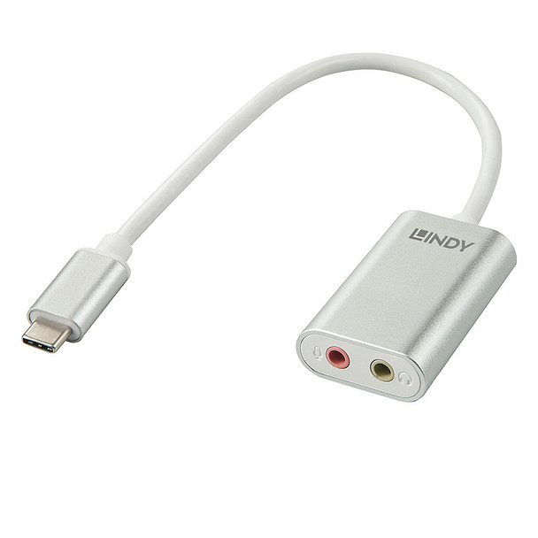 USB Type C Audio Adapter Lindy