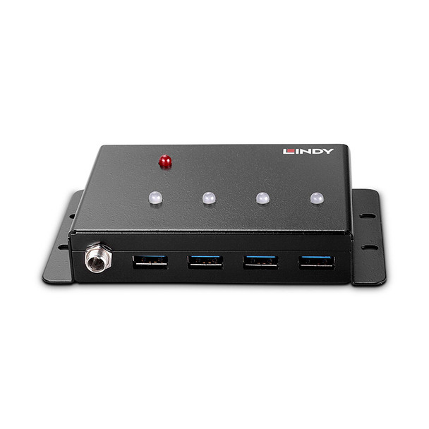 USB 3.0 Metal Hub Lindy 4 Port