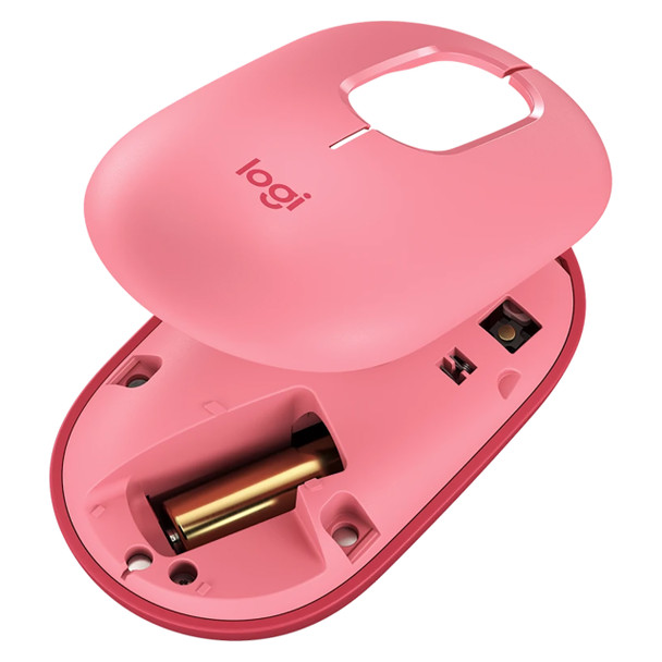 Logitech POP Wireless Mouse with Emoji Button Function Heartbreaker