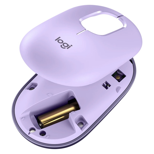 Logitech POP Wireless Mouse with Emoji Button Function Cosmos
