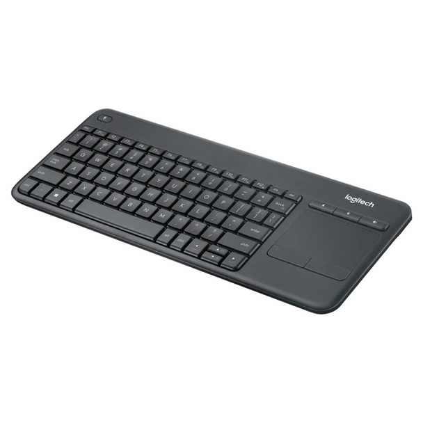 Plus Wireless Keyboard with Touchpad Black Logitech K400