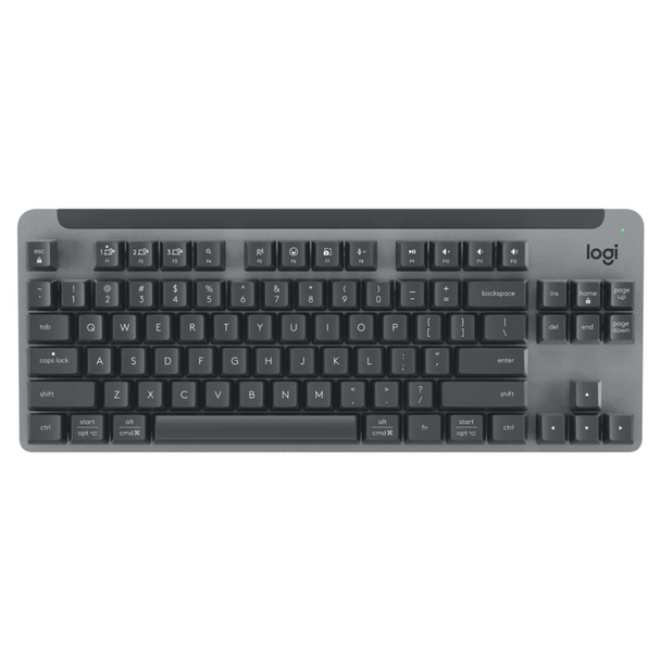 Logitech K855 Mechanical Wireless TKL Keyboard Linear Graphite
