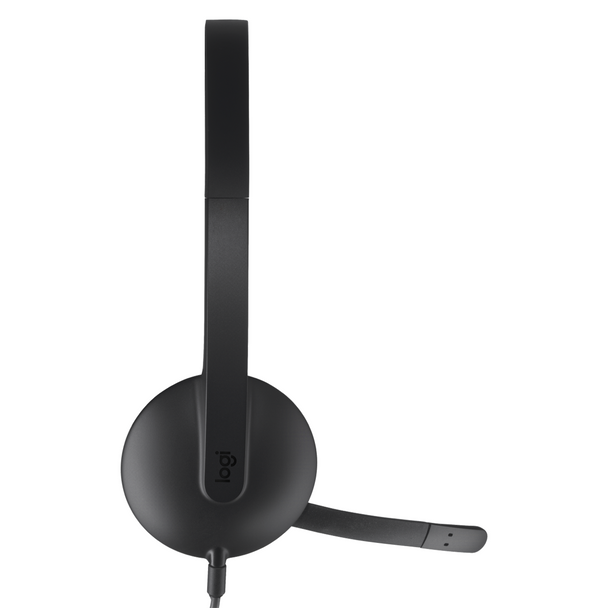 Logitech Black H340 Wired USB-A Headset