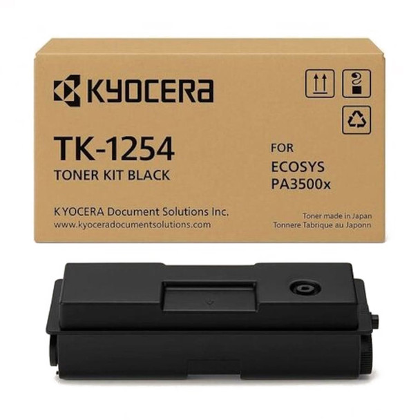 Kyocera TK1254 Toner Cartridge Black 3000 Pages