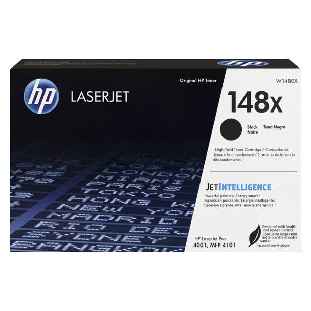 HP 148X High Yield Original LaserJet Toner Cartridge Black 9500 Pages