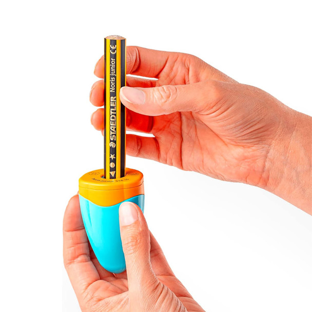 514 16 BK Noris Junior Tub Sharpener Card of 1 Staedtler