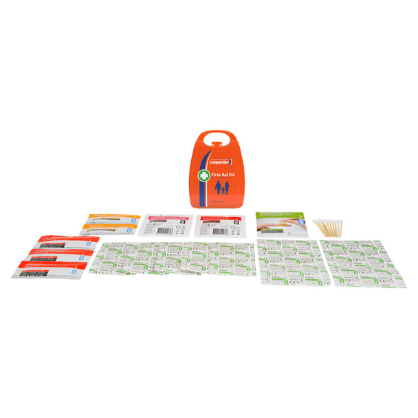 Plastic Personal First Aid Kit 10 x 3 x 14cm Custom 1 Series