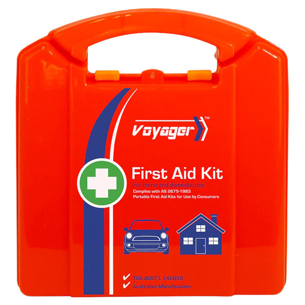 Custom 2 Series Plastic Neat First Aid Kit 17.5 x 7 x 19cm