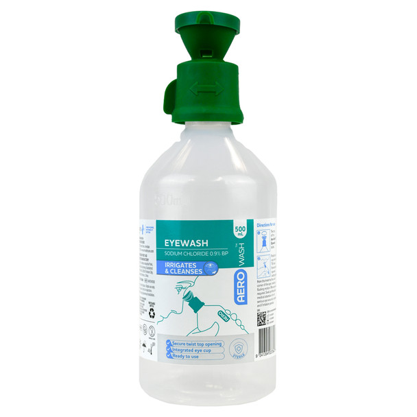 AeroWash Eyewash Bottle 500ml