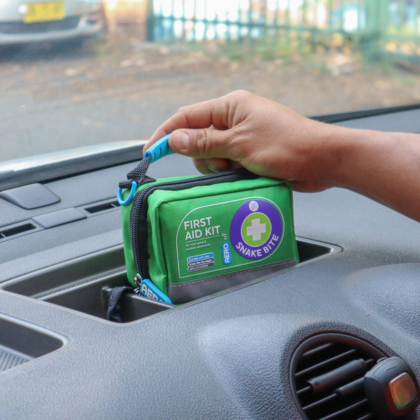 AeroKit Green Snake Bite First Aid Kit Softpack