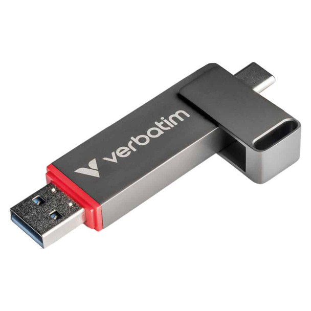 Dual QuickStick SSD USB-A/C 3.2 Gen1 512GB Verbatim Dual QuickStick SSD USB-A/C 3.2 Gen1 512GB Verbatim