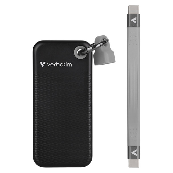 Pocket SSD USB 3.2 Gen 2 1TB Black/Grey Verbatim