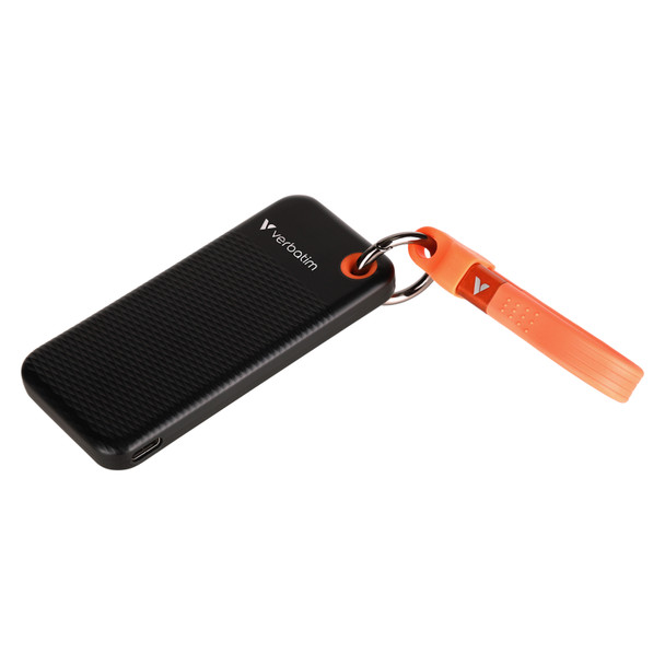 USB 3.2 Gen 2 1TB Black/Orange Verbatim Pocket SSD