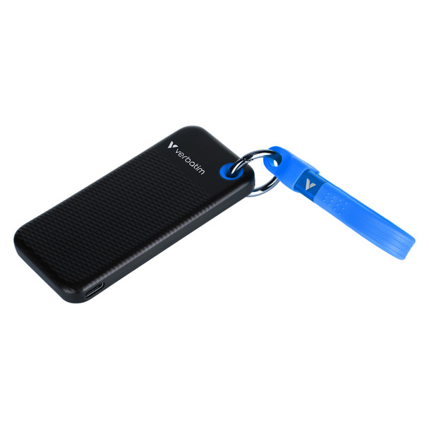 USB 3.2 Gen 2 2TB Black/Blue Verbatim Pocket SSD