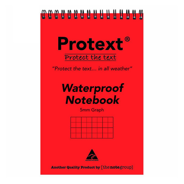 Protext Waterproof 5mm Graph Notebook A6 Twin Wire Ruled Pack of 20 Protext Waterproof 5mm Graph Notebook A6 Twin Wire Ruled Pack of 20