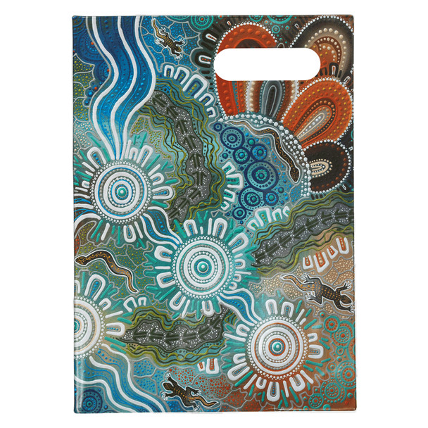 Spencil Kalkatungu Muu 1 A4 Exercise Book Cover Pack of 6 Spencil Kalkatungu Muu 1 A4 Exercise Book Cover Pack of 6