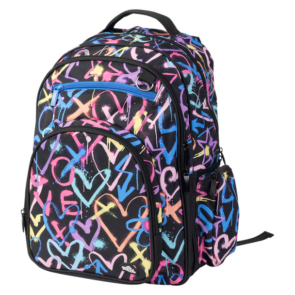 Spencil Big Kids Backpack 45 x 35 x 18cm Hearts and Crosses Spencil Big Kids Backpack 45 x 35 x 18cm Hearts and Crosses