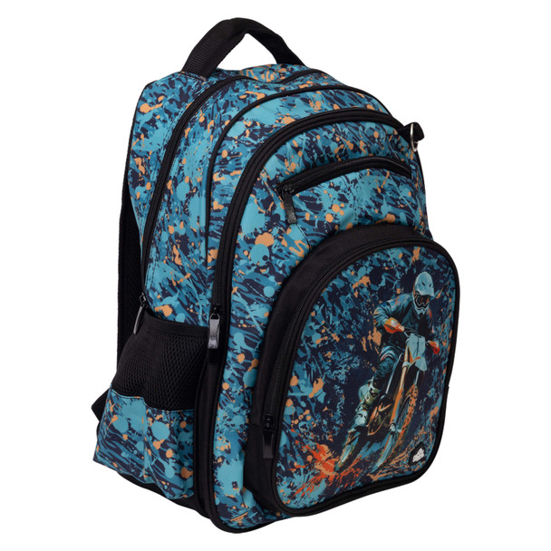 Moto Camo Trax Big Kids Backpack 45 x 35 x 18cm Spencil Moto Camo Trax Big Kids Backpack 45 x 35 x 18cm Spencil
