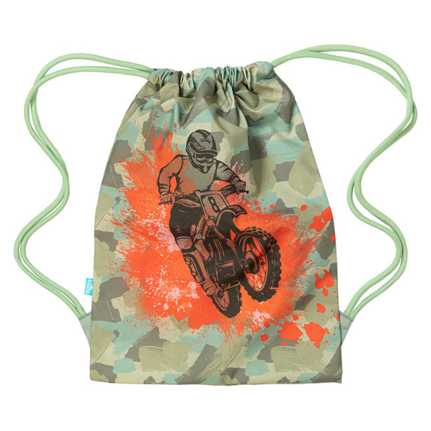 Spencil Camo Biker Big Drawstring Bag 50 x 37 x 2cm Pack of 3