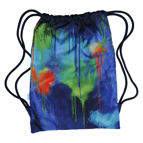Spencil Colour Drip Big Drawstring Bag 50 x 37 x 2cm Pack of 3