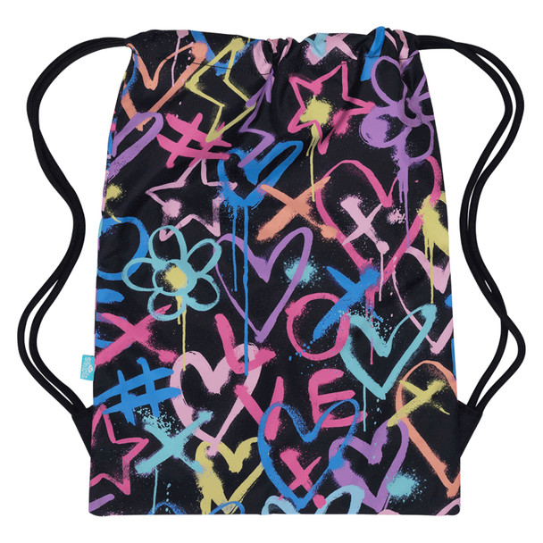 Spencil Hearts and Crosses Big Drawstring Bag 50 x 37 x 2cm Pack of 3 Spencil Hearts and Crosses Big Drawstring Bag 50 x 37 x 2cm Pack of 3