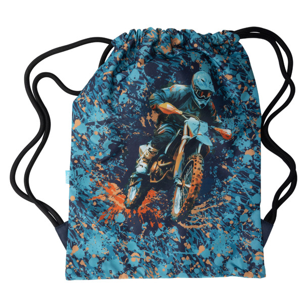 Spencil Moto Camo Trax Big Drawstring Bag 50 x 37 x 2cm Pack of 3 Spencil Moto Camo Trax Big Drawstring Bag 50 x 37 x 2cm Pack of 3