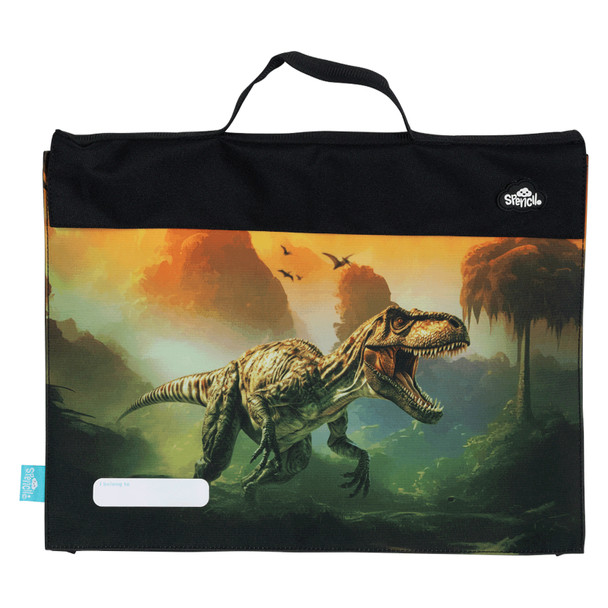 Spencil Jurassic Kingdom Library Bag 30 x 37 x 3cm Pack of 3 Spencil Jurassic Kingdom Library Bag 30 x 37 x 3cm Pack of 3