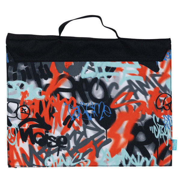 Spencil Library Bag 30 x 37 x 3cm Pack of 3 Urban Scrawl