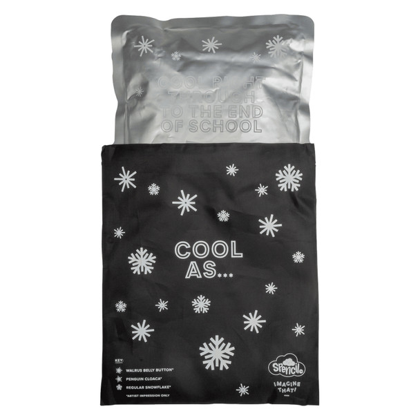 Spencil Big Cooler Lunch Bag and Chill Pack Flower Fun