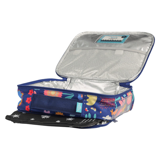 Spencil Big Cooler Lunch Bag and Chill Pack Flower Power Spencil Big Cooler Lunch Bag and Chill Pack Flower Power