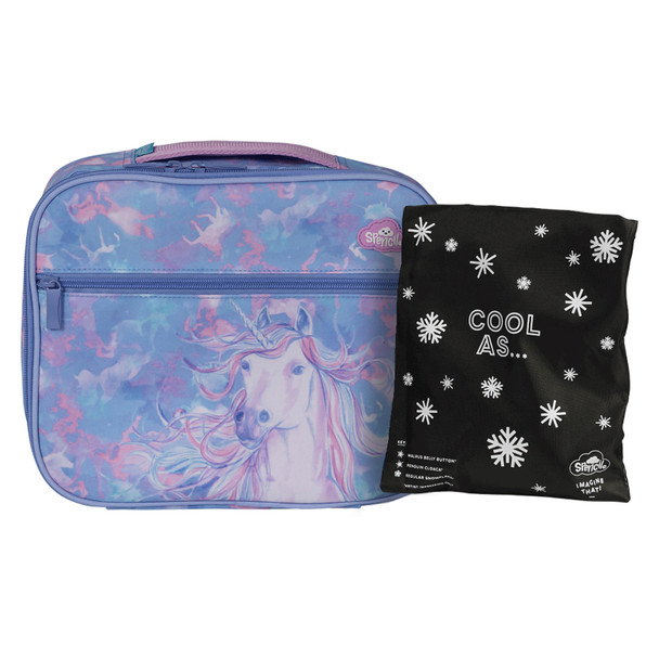 Spencil Unicorn Magic Big Cooler Lunch Bag and Chill Pack