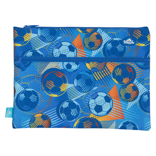 Spencil Game On A4 Twin Zip Pencil Case Spencil Game On A4 Twin Zip Pencil Case