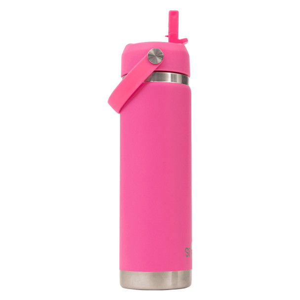 Spencil Big Insulated Water Bottle Fuschia 650ml Spencil Big Insulated Water Bottle Fuschia 650ml