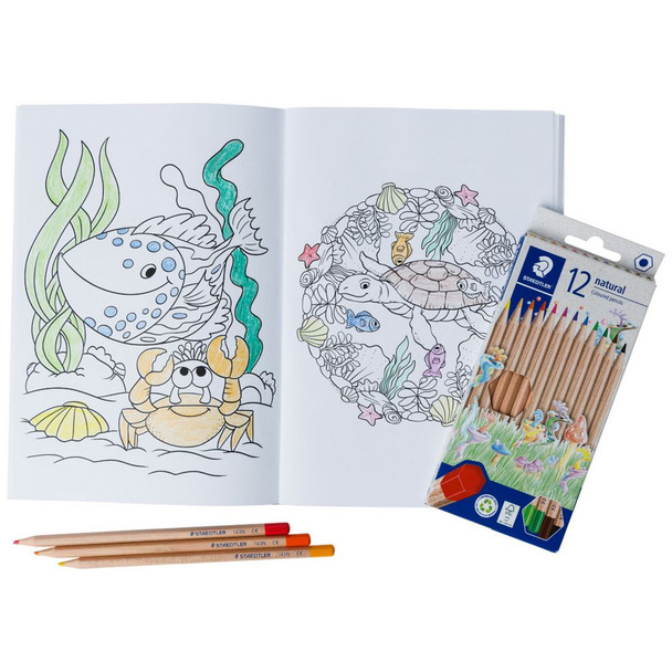 Staedtler Underwater Adventures Colouring Set (Ages 3+)