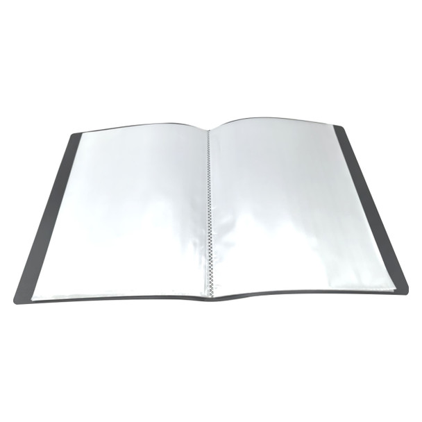 Osmer A3 Display Book with Insert Cover 20 Pocket Black Pack of 12