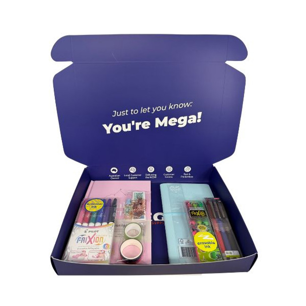 You're Mega stationery gift hamper with premium office supplies and creative essentials | Mega Office Supplies
