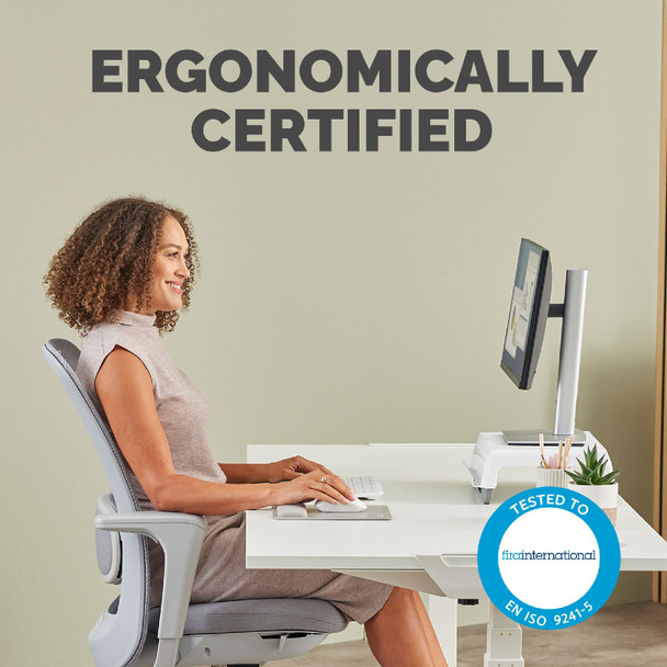 Breyta Wrist Rest Sand Mousepad Fellowes