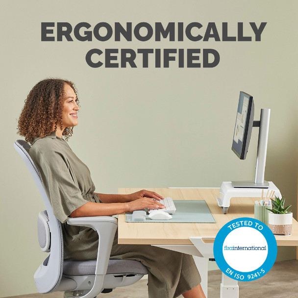 Breyta Sage Palm Wrist Rest Fellowes