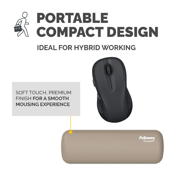 Fellowes Sand Breyta Palm Wrist Rest