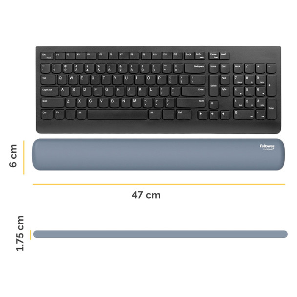 Fellowes Breyta Wrist Rest Keyboard Marine