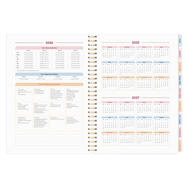 'Stronger Together' Elizabeth Richards Teacher Planner 2026