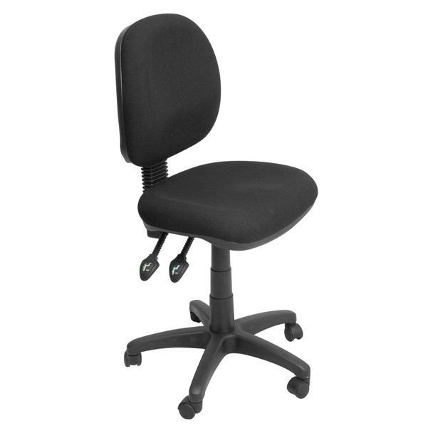 Rapidline EC070CM Medium Back Operator Chair Black Fabric
