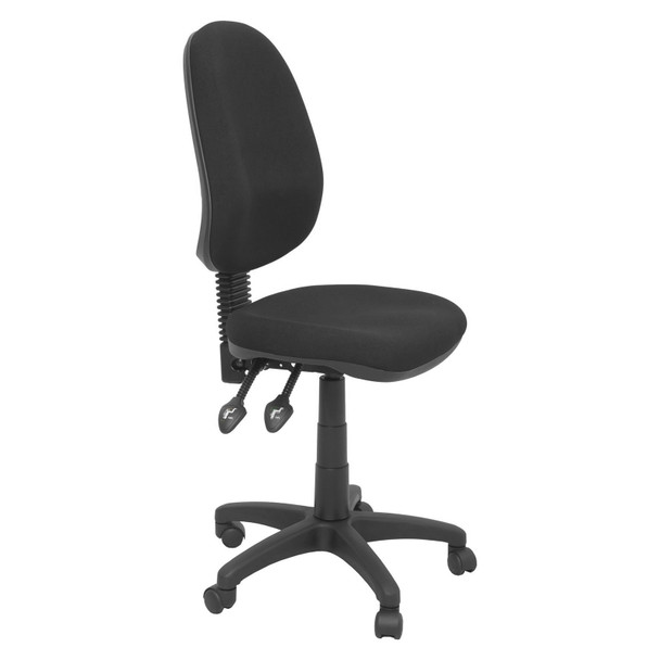 Rapidline EC070BH High Back Operator Chair Black Fabric